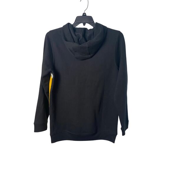 NFL Team Apparel Youth Steelers Black Yellow Pullover Hoodie Size XXL (18) - Picture 2 of 6